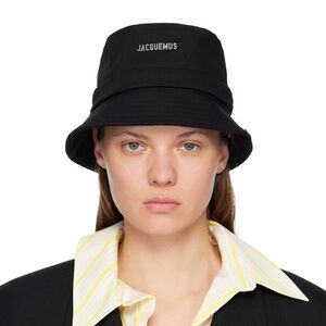 Jacquemus Le Gadjo Black Bucket Hat
